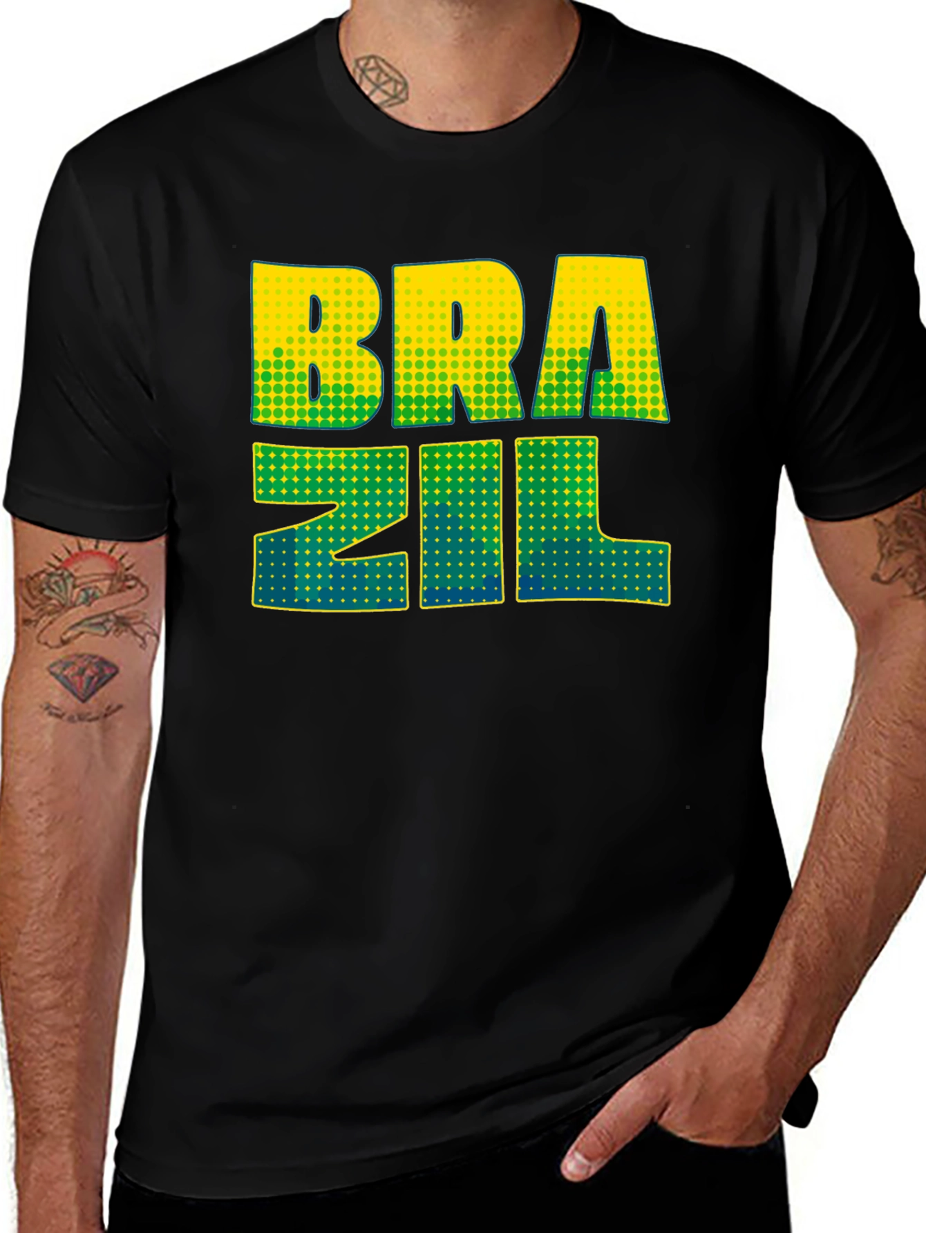 Brazil Graphic T-Shirt - Stylish Country Pride Tee