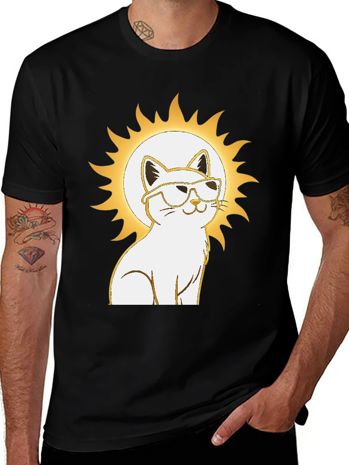 Cool Cat T-Shirt - Sun and Shades!