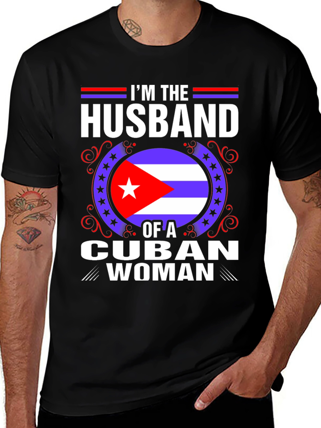 Husband of Cuban Woman Graphic Tee