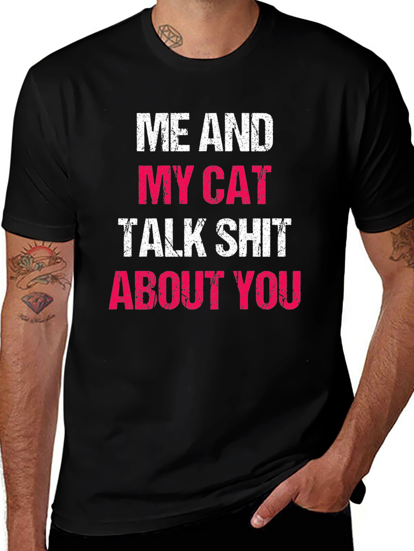Variant 20 of Me And My Cat T-Shirt