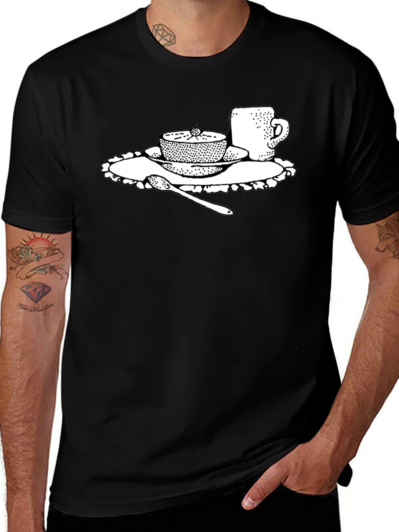 Coffee & Dessert Graphic Tee