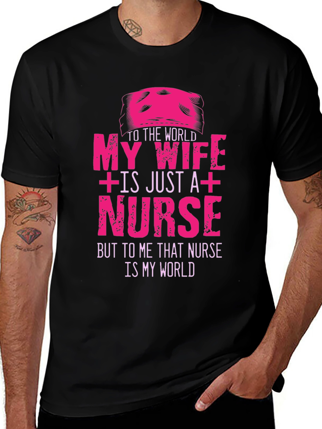 Variant 21 of My Wife Nurse T-Shirt - Loving Husband Gift