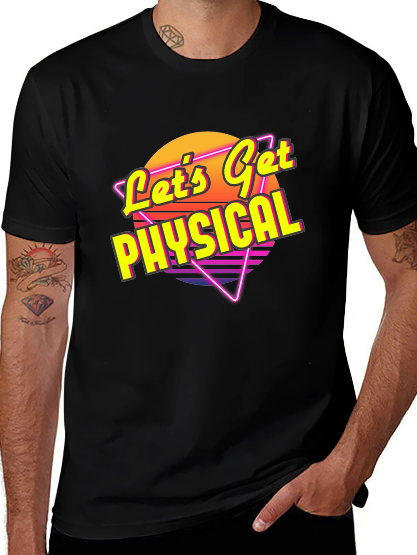 Let's Get Physical 80s Retro T-Shirt