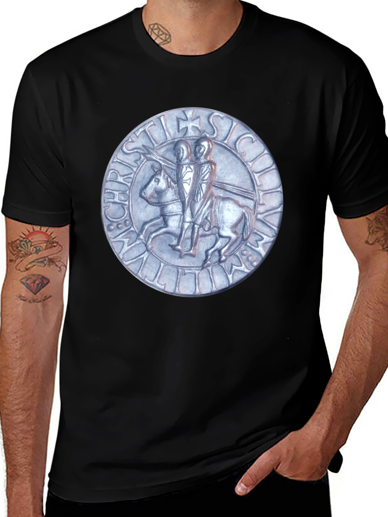 Templar Knight Seal T-Shirt