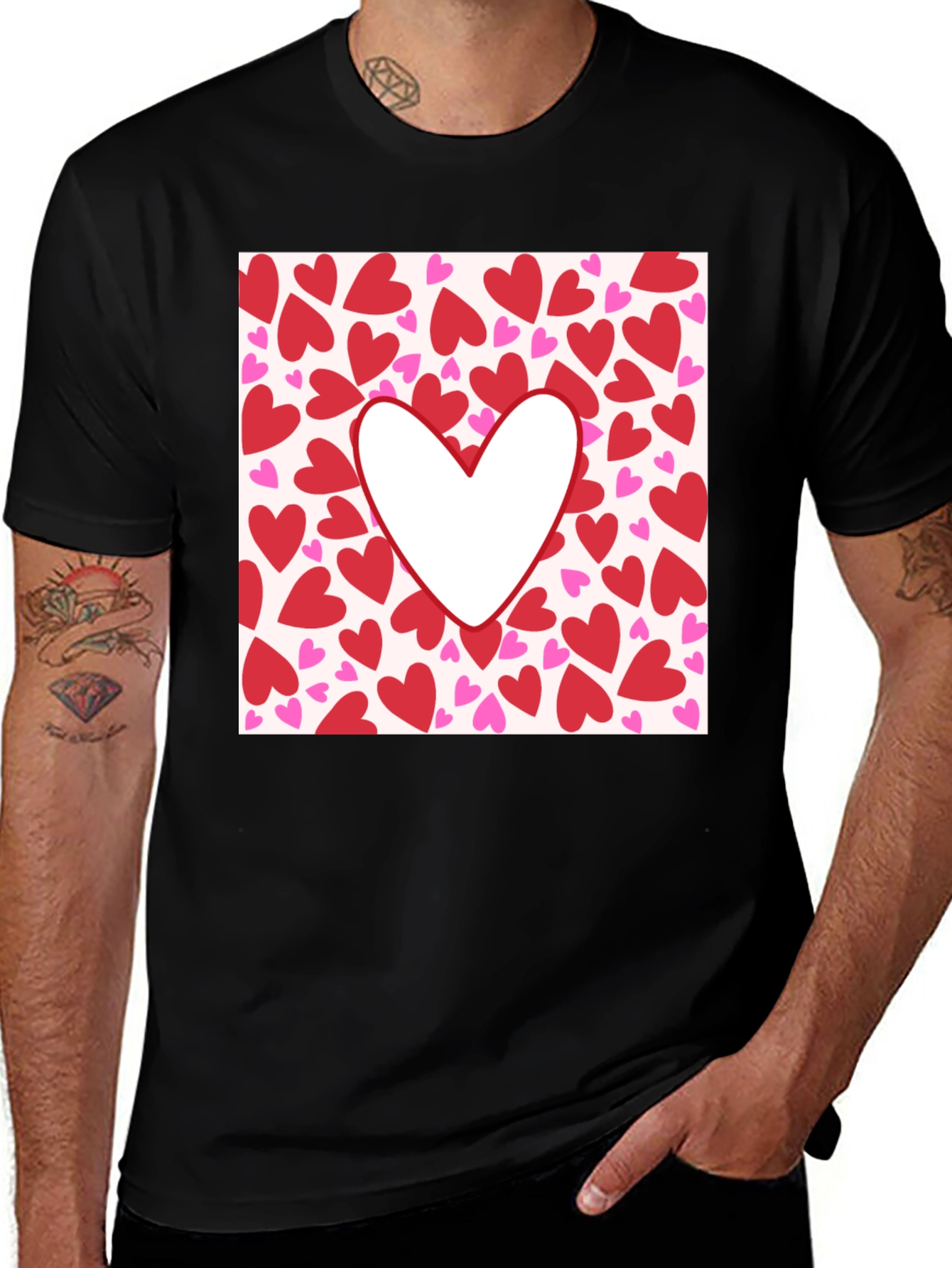 Variant 24 of Heart Valentine's Day T-Shirt