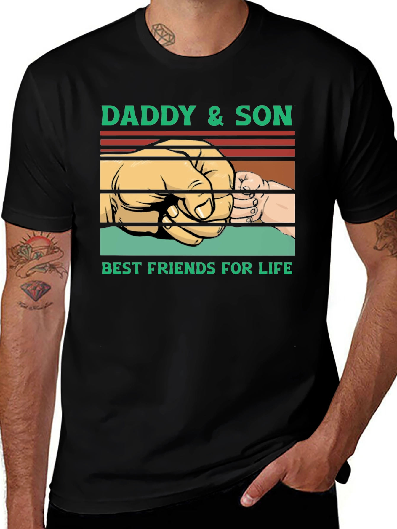 Variant 22 of Daddy & Son Best Friends Graphic Tee