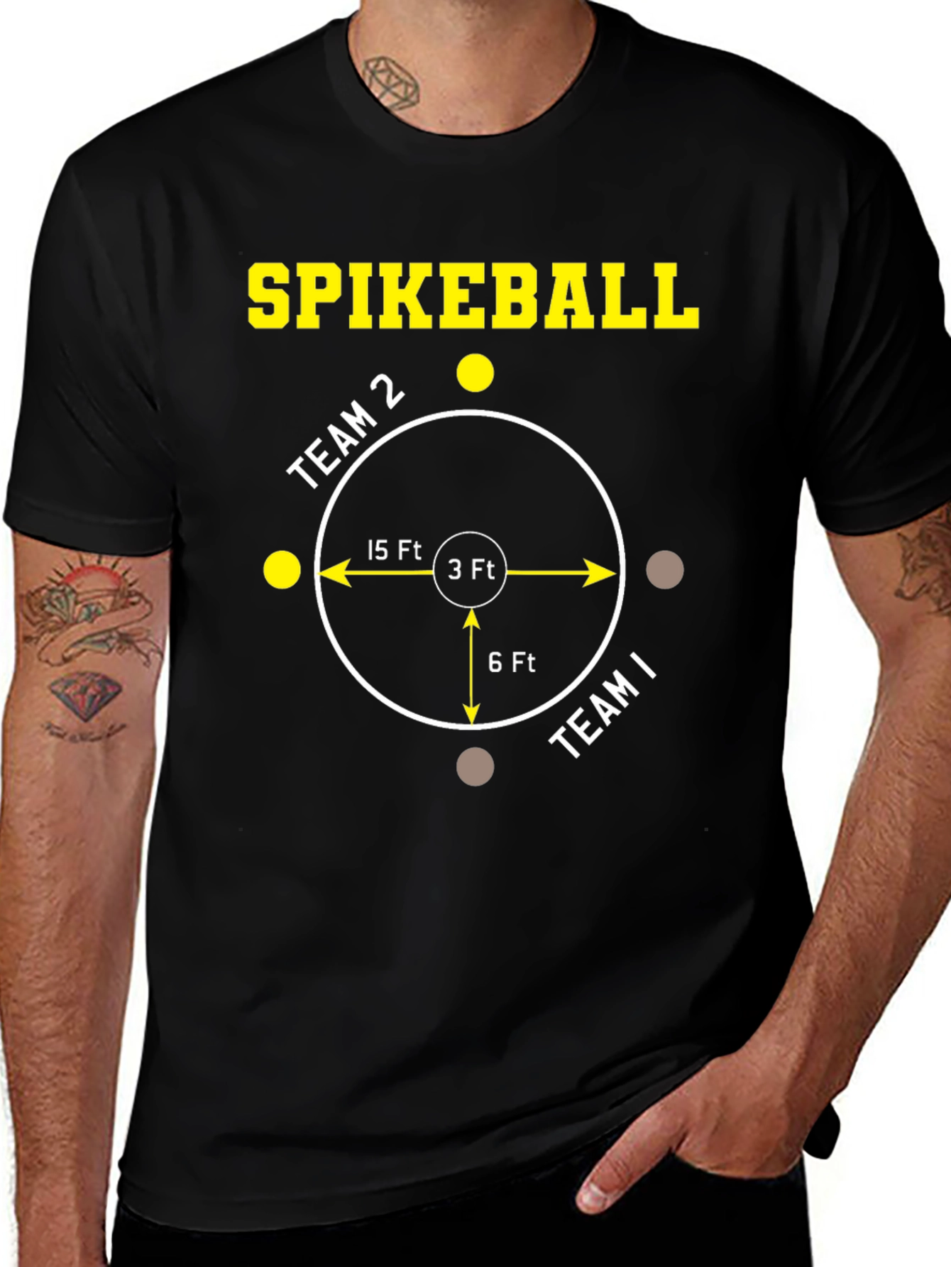 Spikeball Team Game T-Shirt