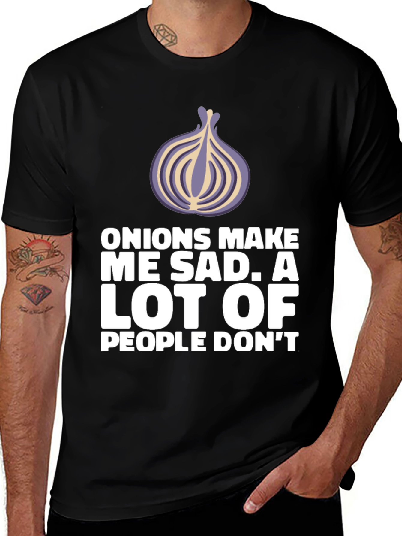 Onions Make Me Sad T-Shirt