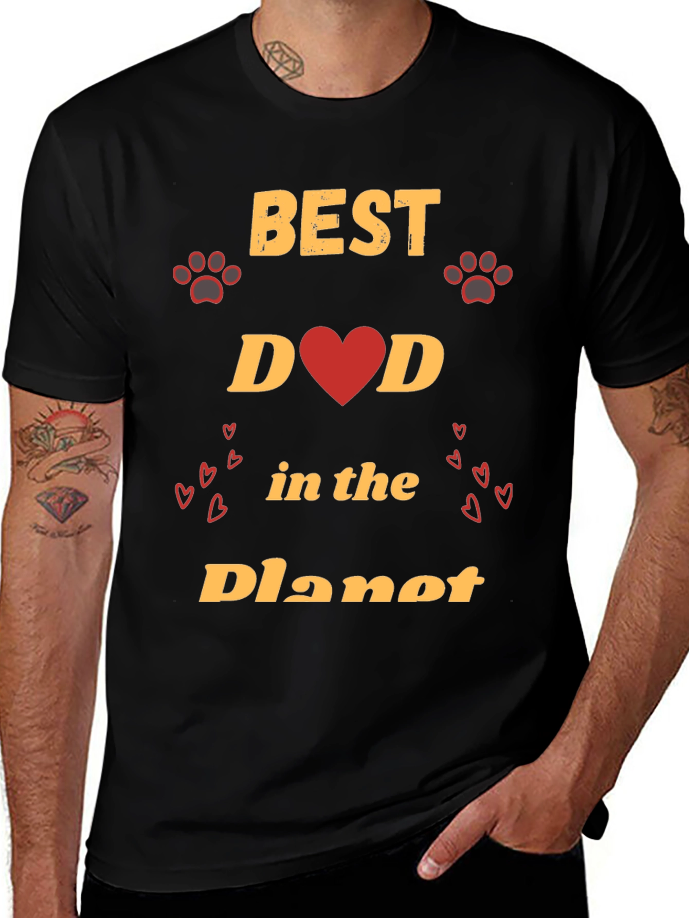 Variant 16 of Best Dad Ever T-Shirt