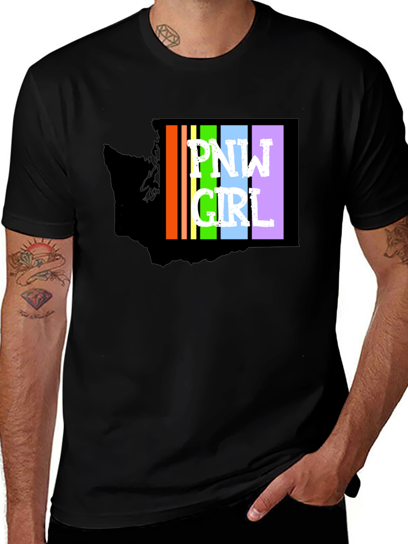 PNW Girl T-Shirt - Pacific Northwest Pride