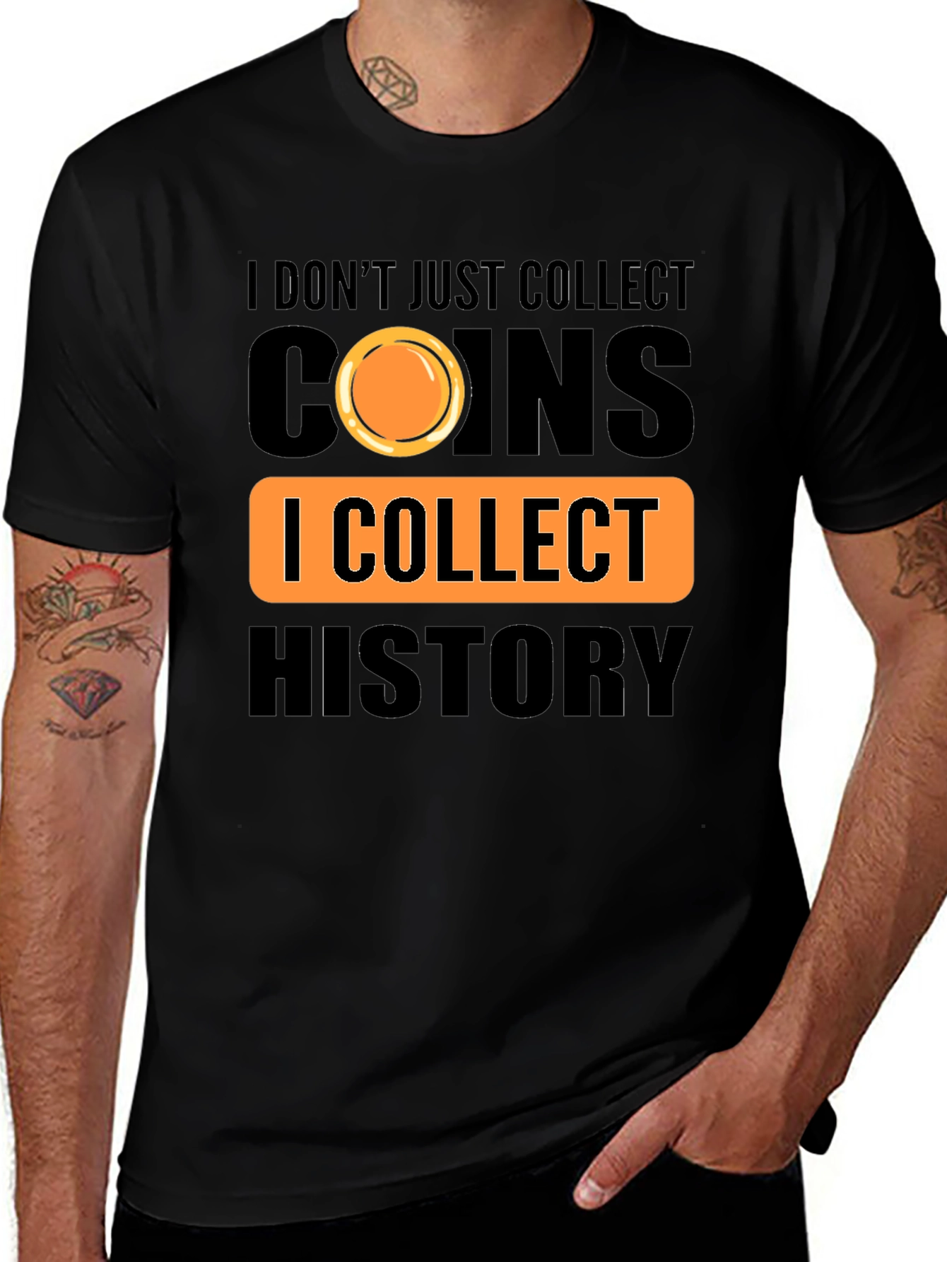 Variant 17 of Coin Collector T-Shirt - History Buff Tee
