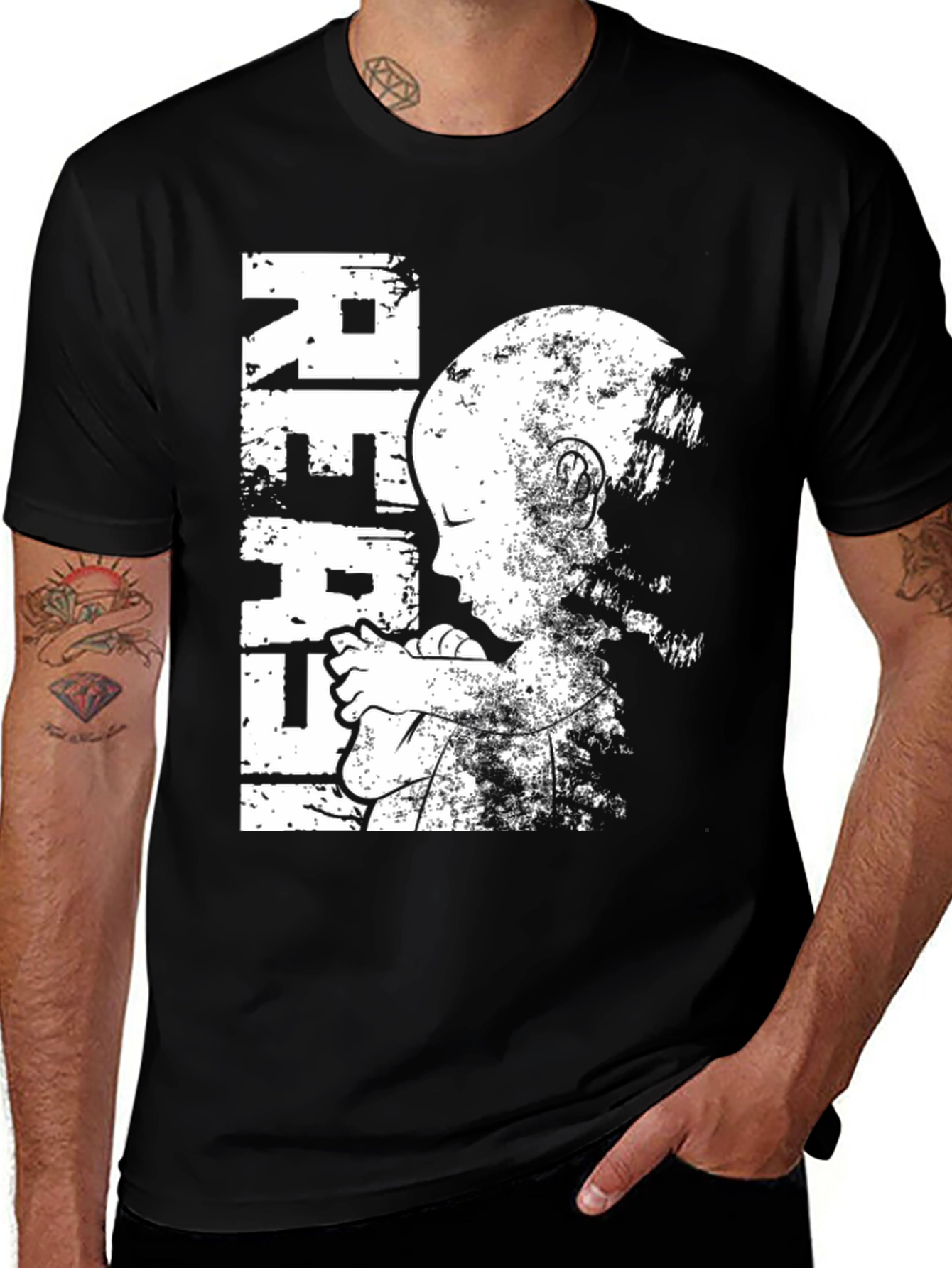 Variant 12 of REBORN Graphic Tee - Modern Style