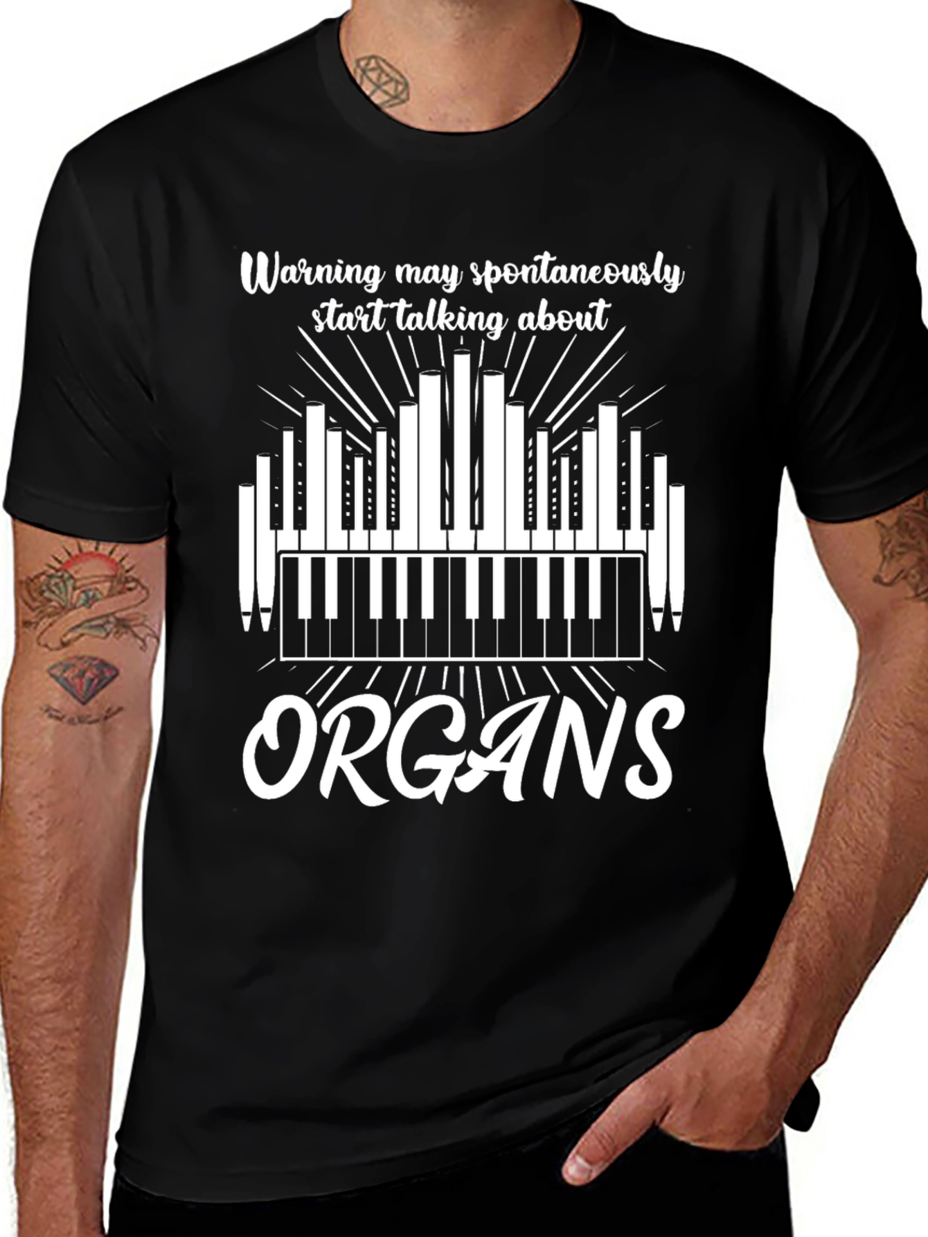 Variant 29 of Warning Organs T-Shirt