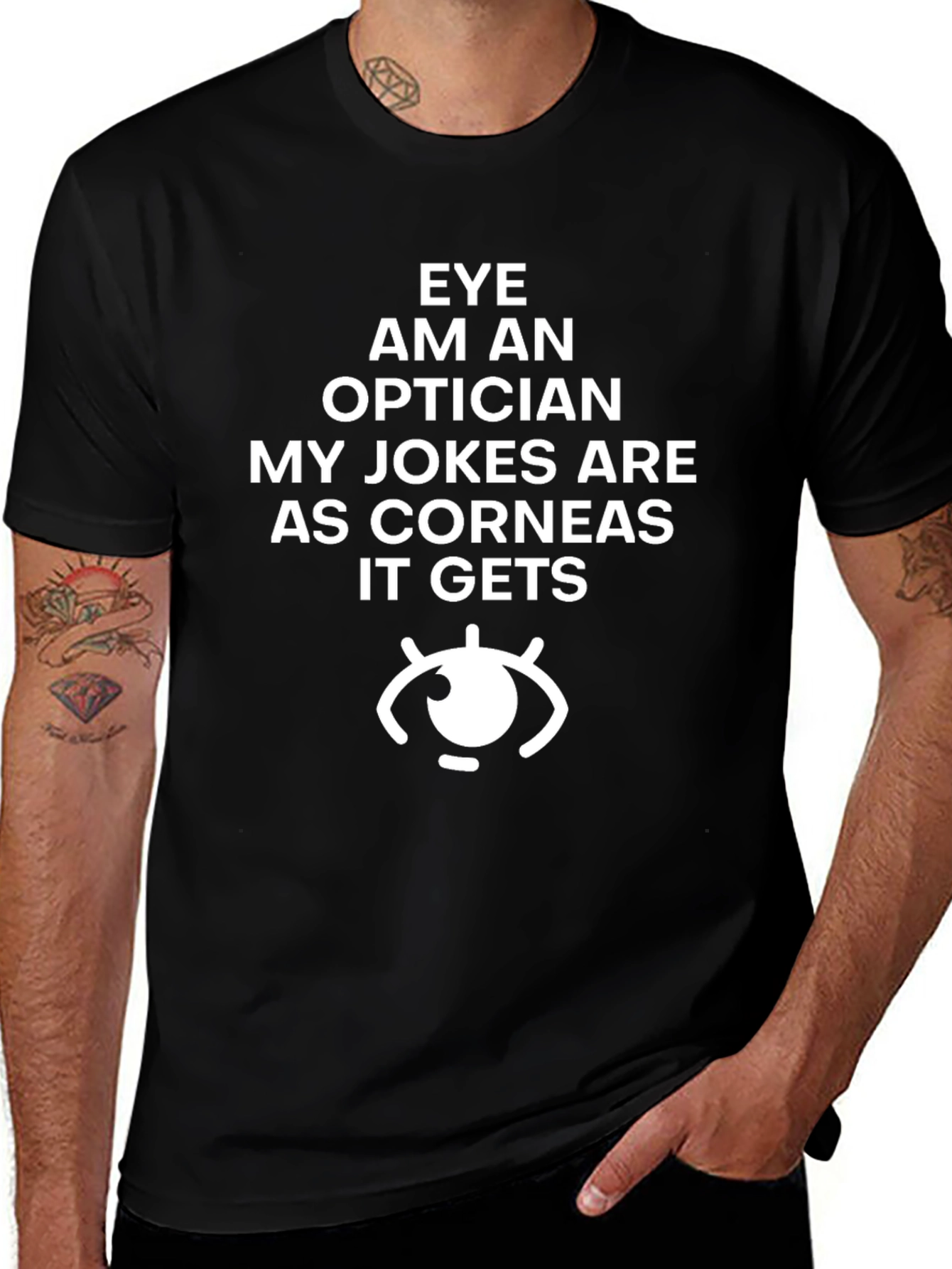 Variant 14 of Eye Optician Jokes T-Shirt