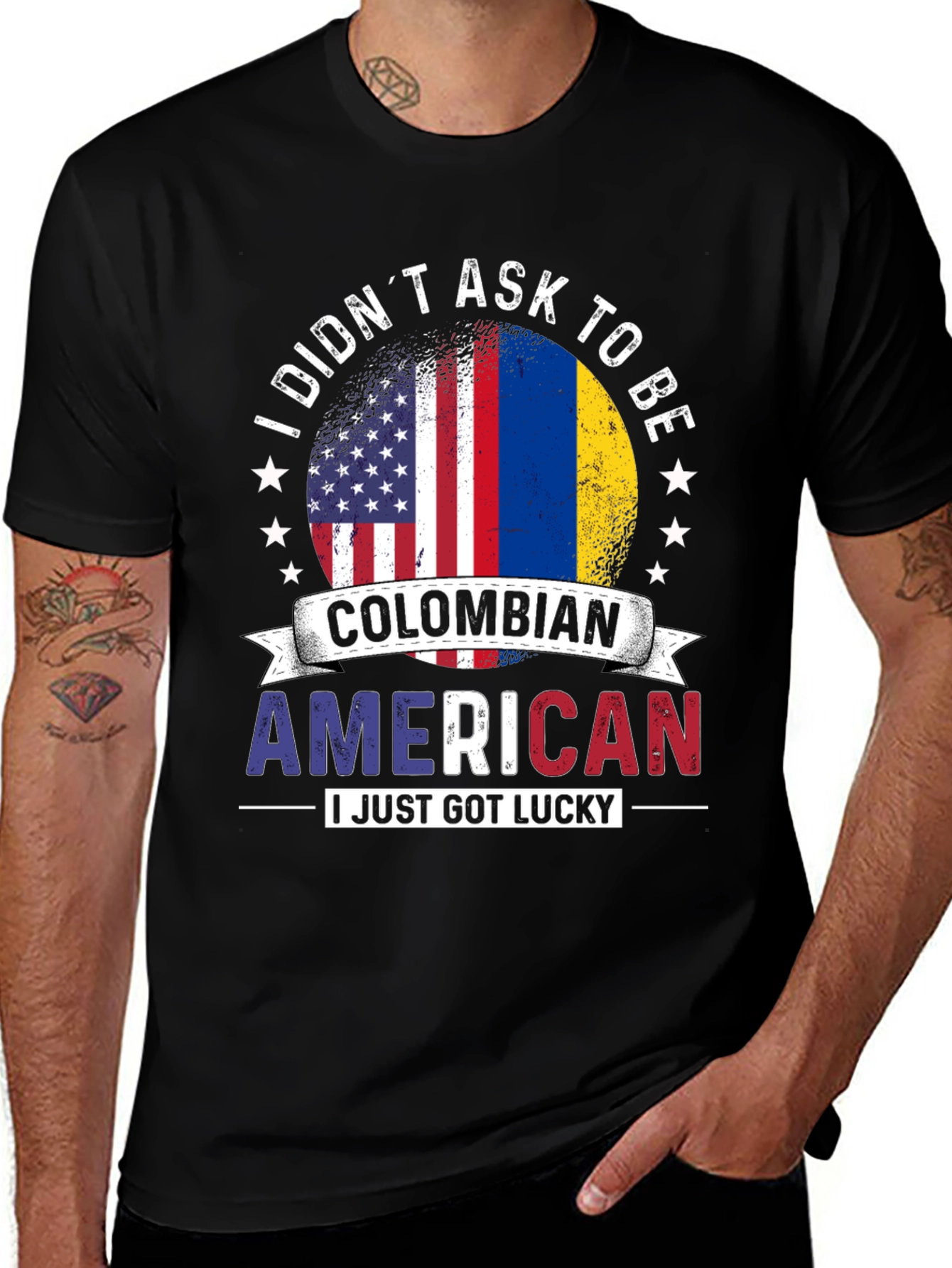 Colombian American Lucky T-Shirt
