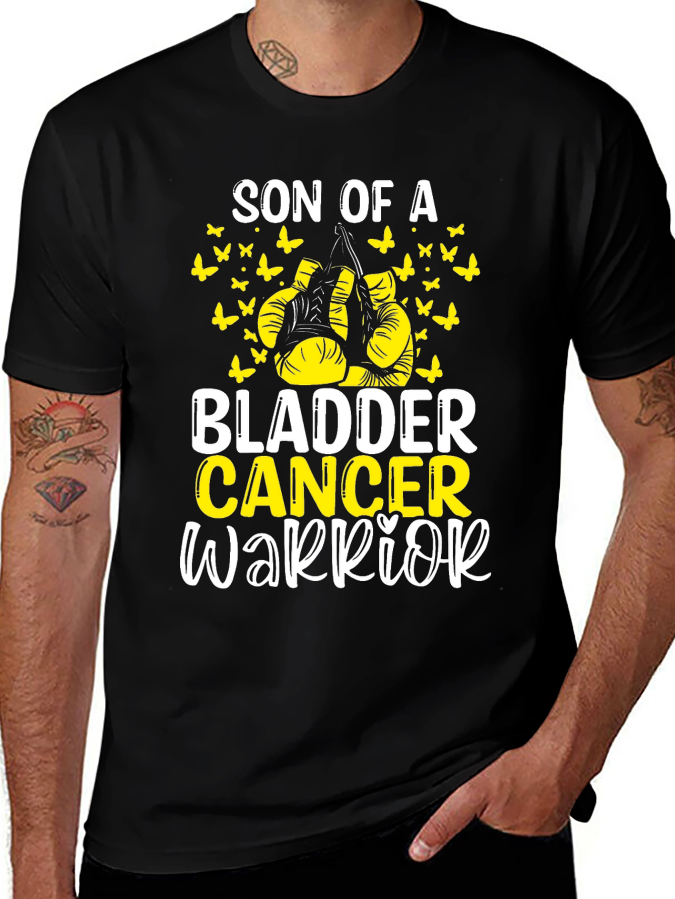 Son of a Bladder Cancer Warrior T-Shirt