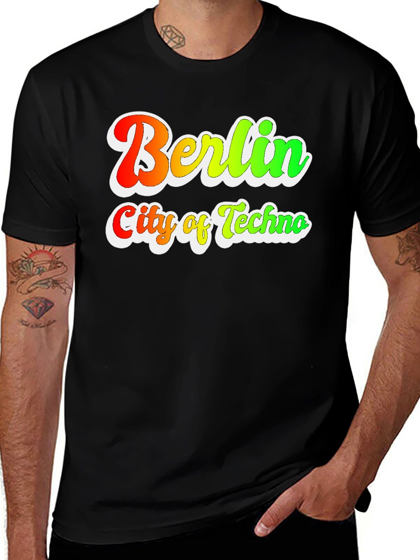Berlin City of Techno Graphic Tee