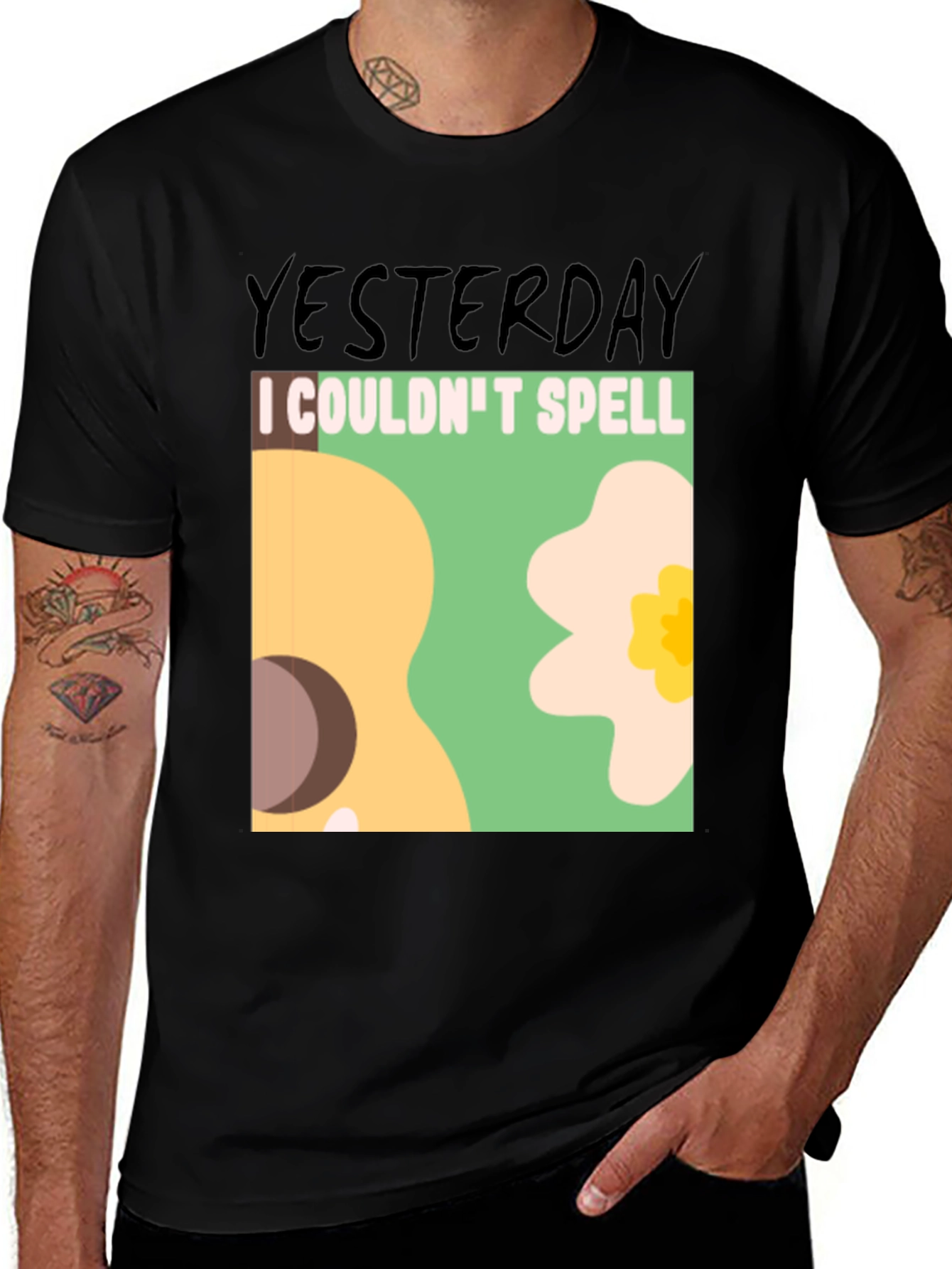 Variant 22 of Yesterday I Couldn't Spell T-Shirt