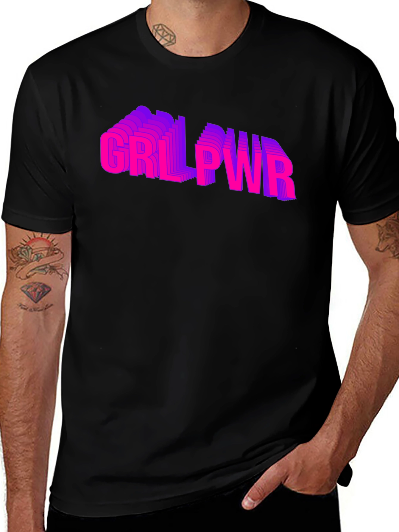Variant 14 of GRL PWR Graphic T-Shirt - Empowering Style