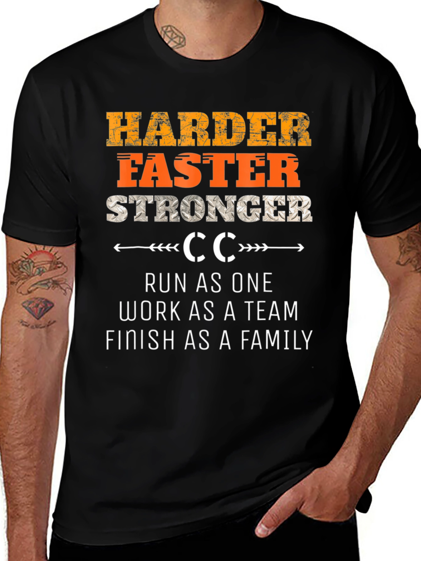 Harder Faster Stronger T-Shirt