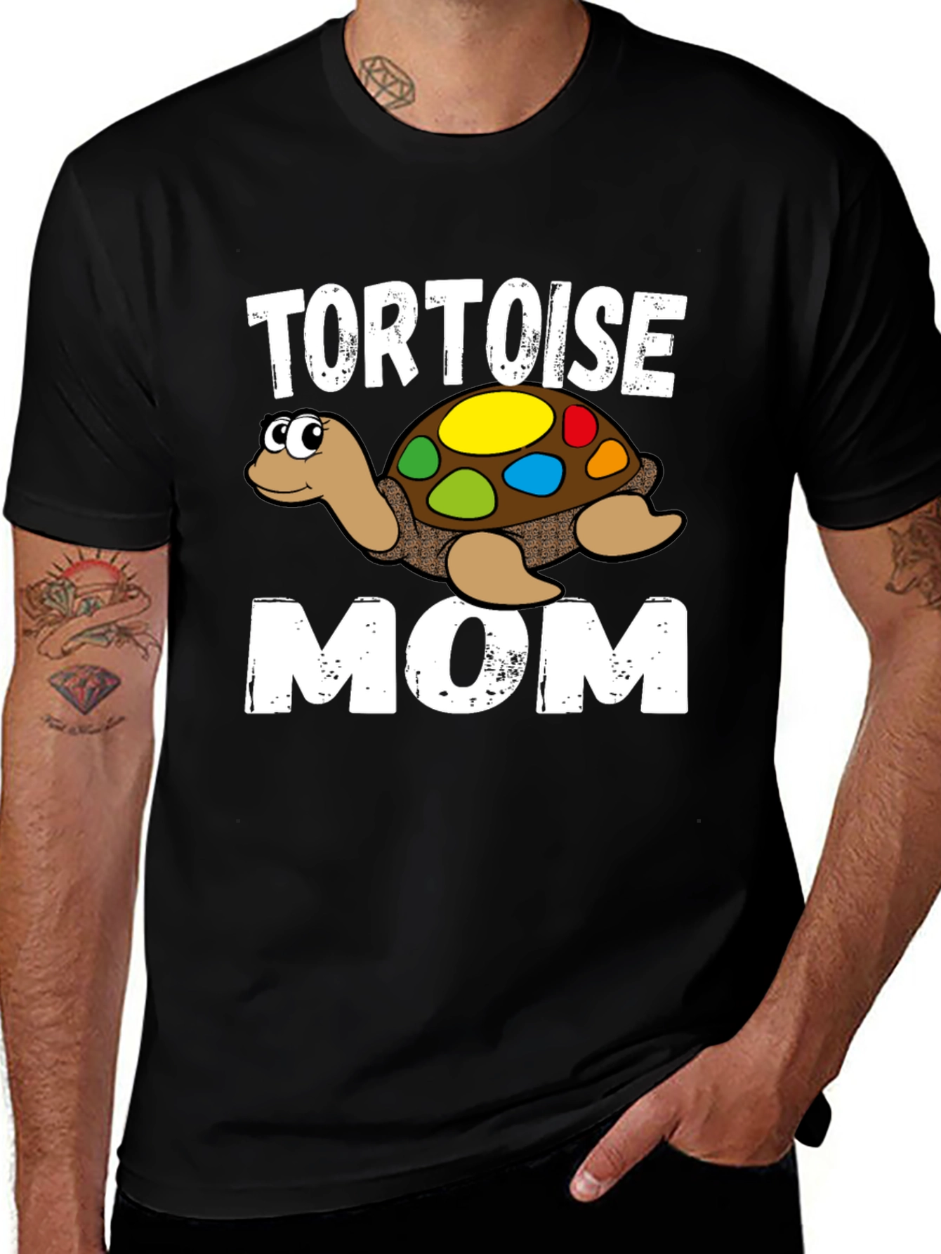 Variant 3 of Tortoise Mom Graphic T-Shirt