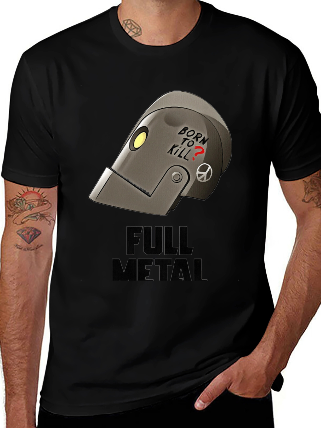 Variant 21 of Full Metal Jacket T-Shirt - Born to Kill Design