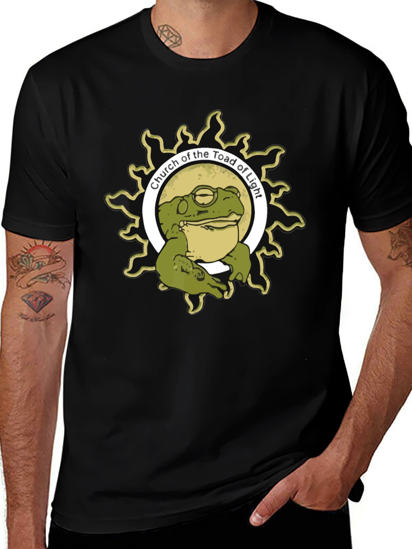 Church of the Toad of Light Graphic Tee