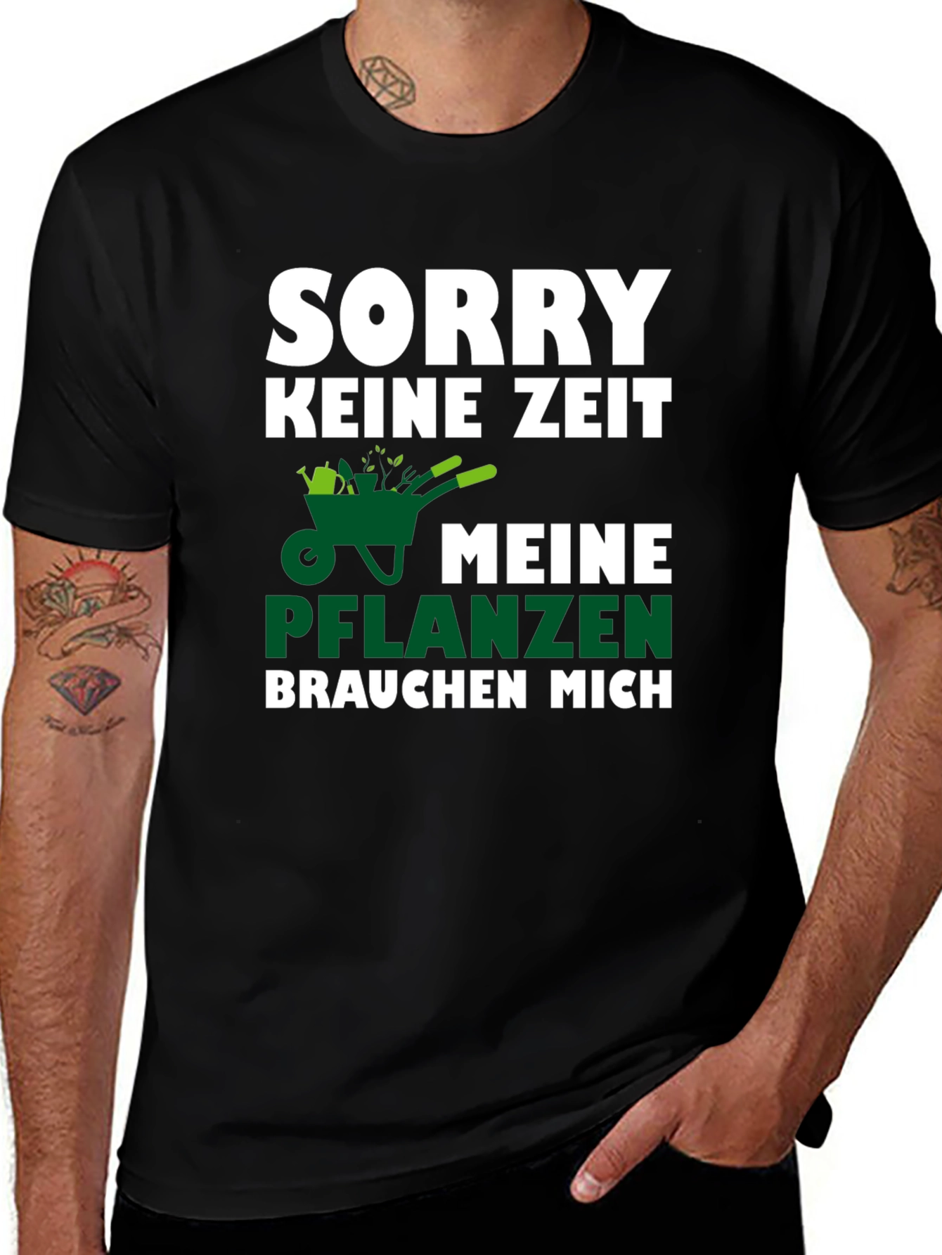 Variant 28 of Sorry Keine Zeit T-Shirt - Gardening Humor