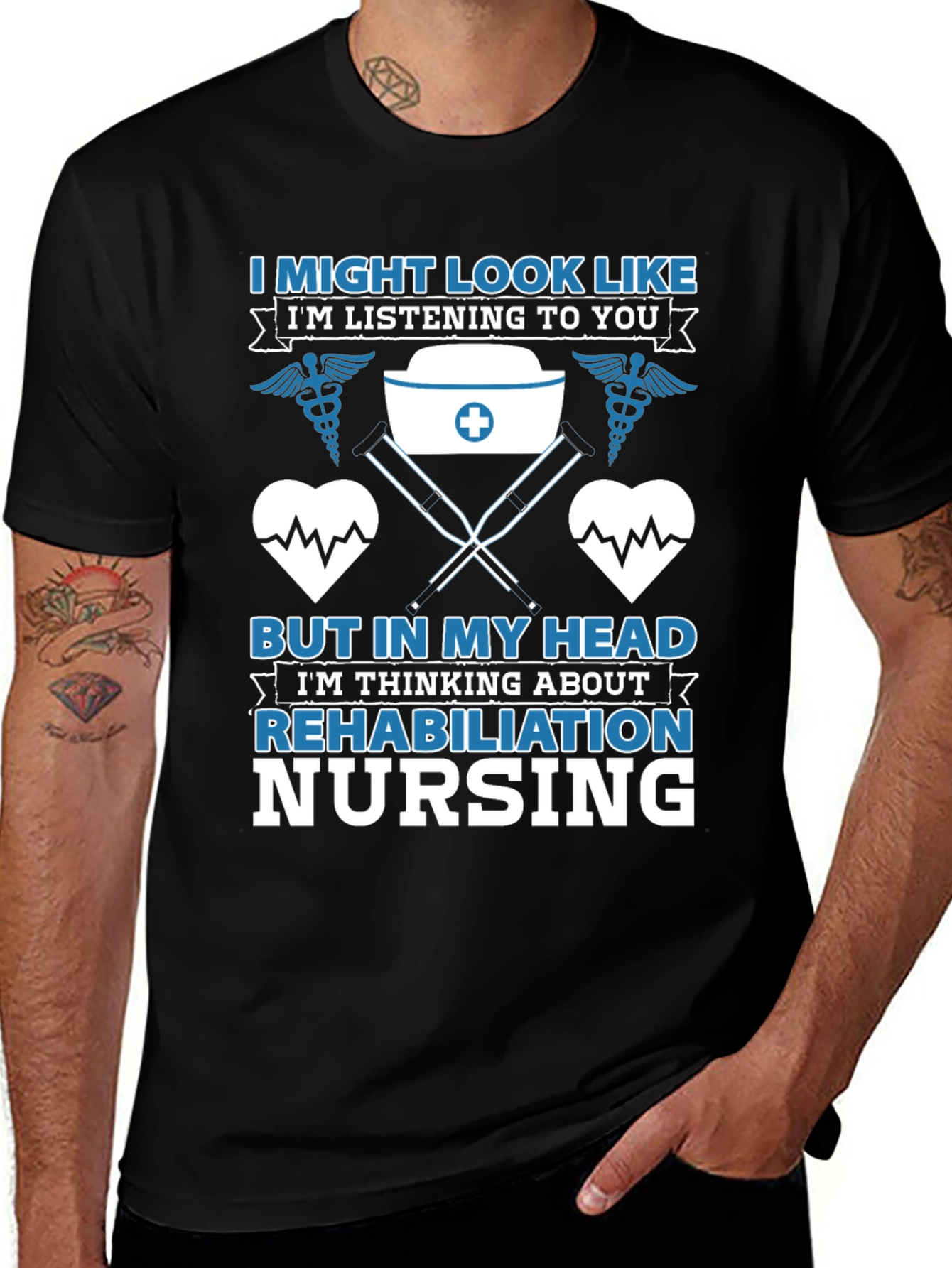 Variant 24 of Rehabilitation Nursing T-Shirt