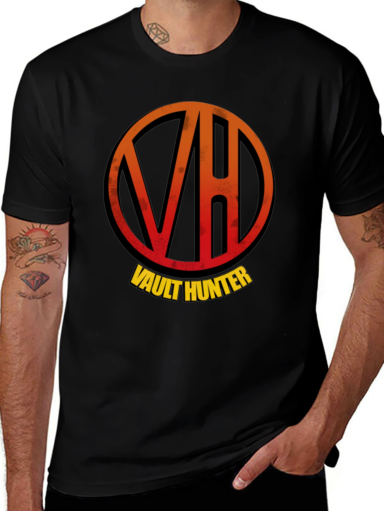 Vault Hunter Graphic Tee - Borderlands Inspired