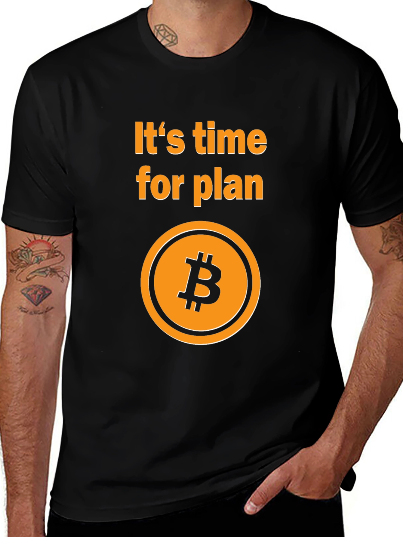 It's Time for Plan B Bitcoin T-Shirt