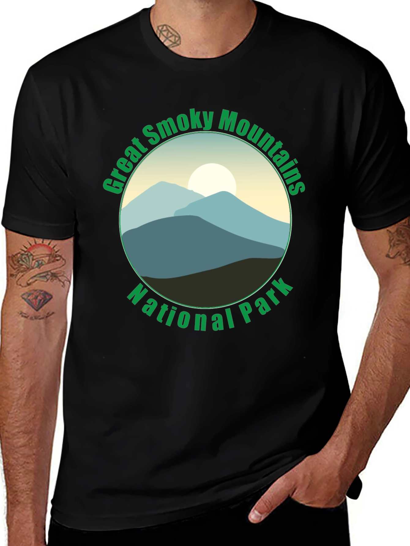 Variant 10 of Great Smoky Mountains National Park T-Shirt