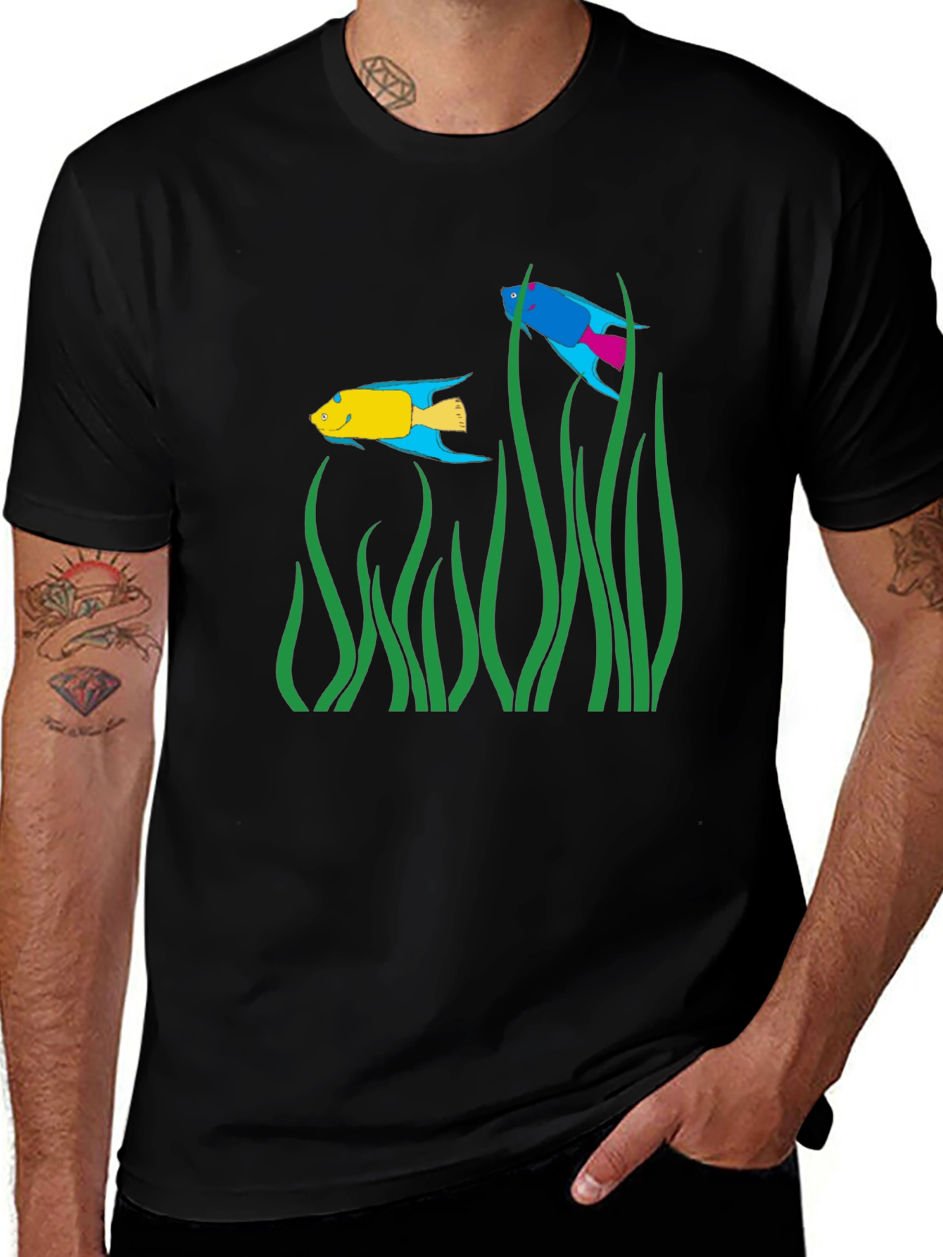 Variant 23 of Fish Tank Graphic T-Shirt