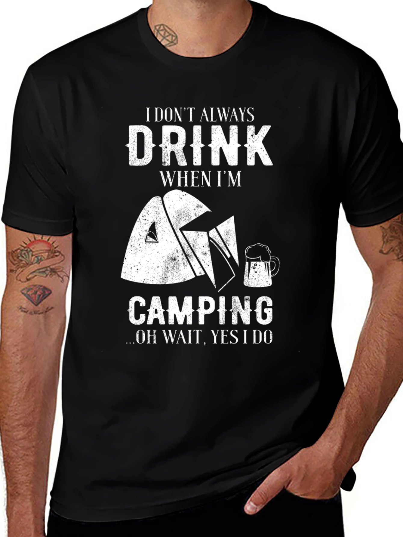 Camping Drinker T-Shirt