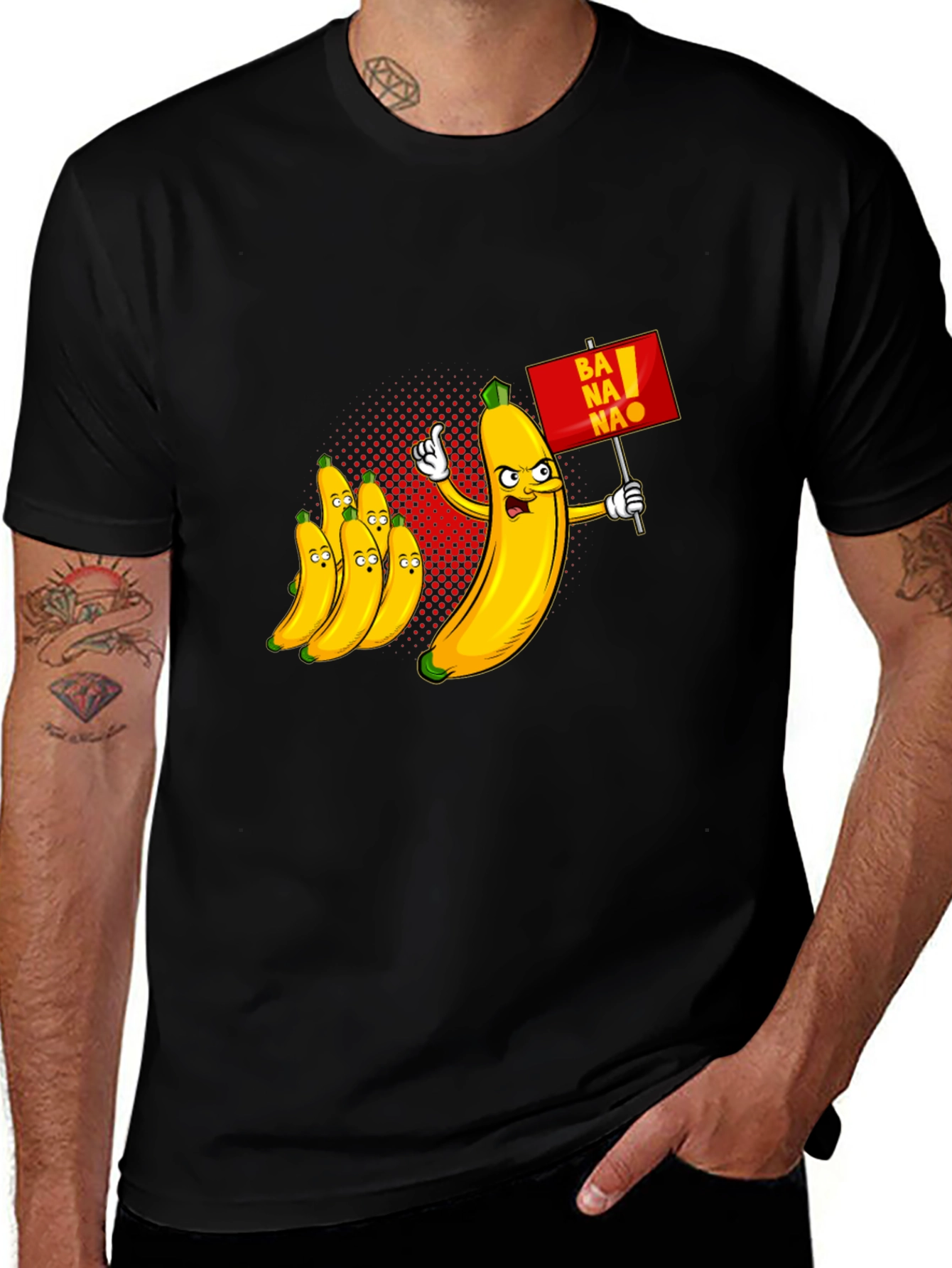 Variant 27 of Banana Revolution Graphic T-Shirt