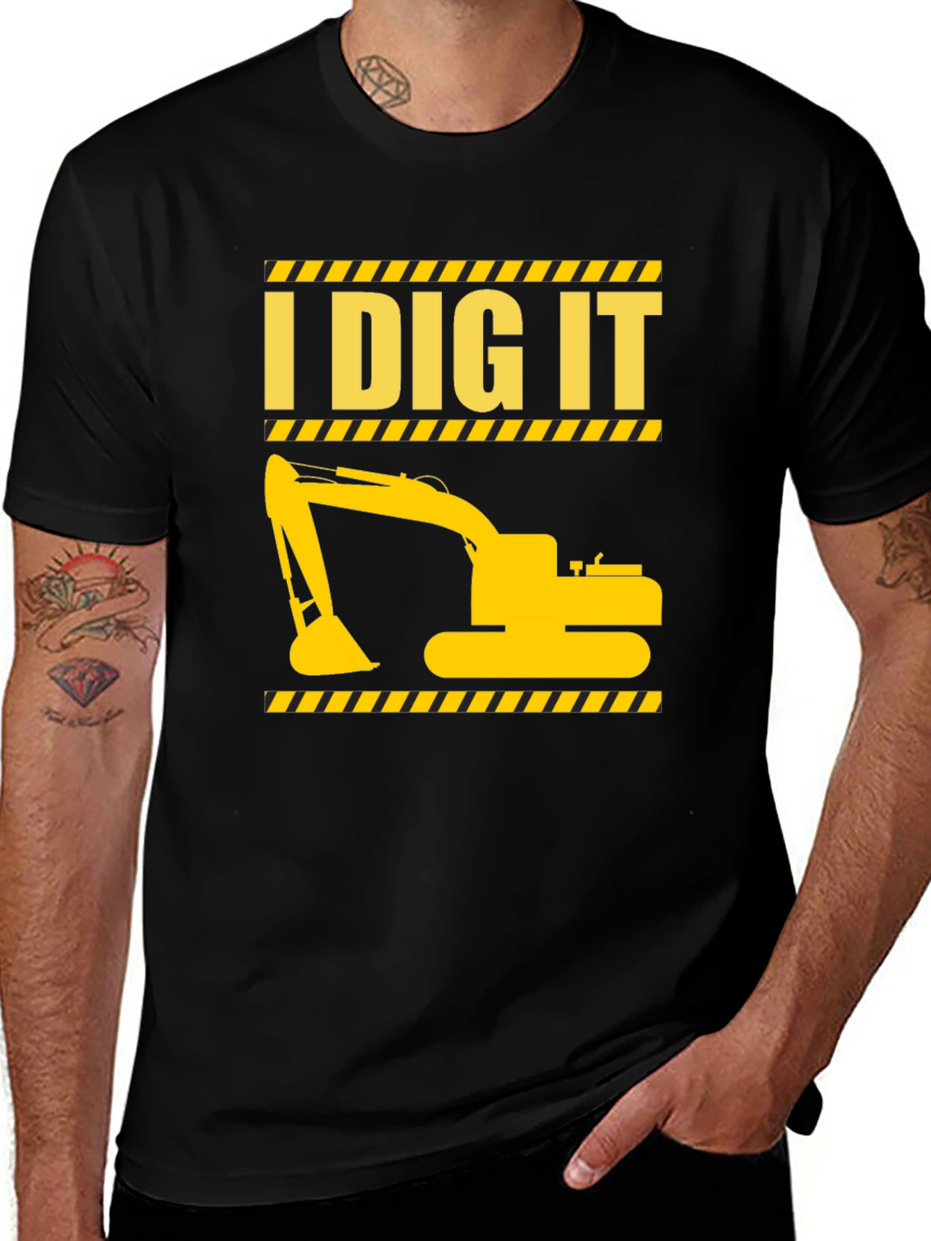 Variant 18 of I Dig It Excavator Graphic T-Shirt