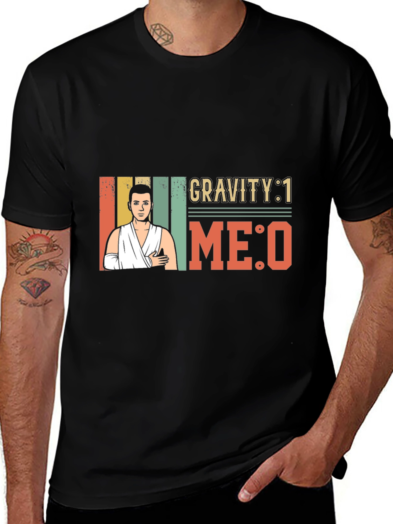 Variant 16 of Gravity 1 Me 0 T-Shirt