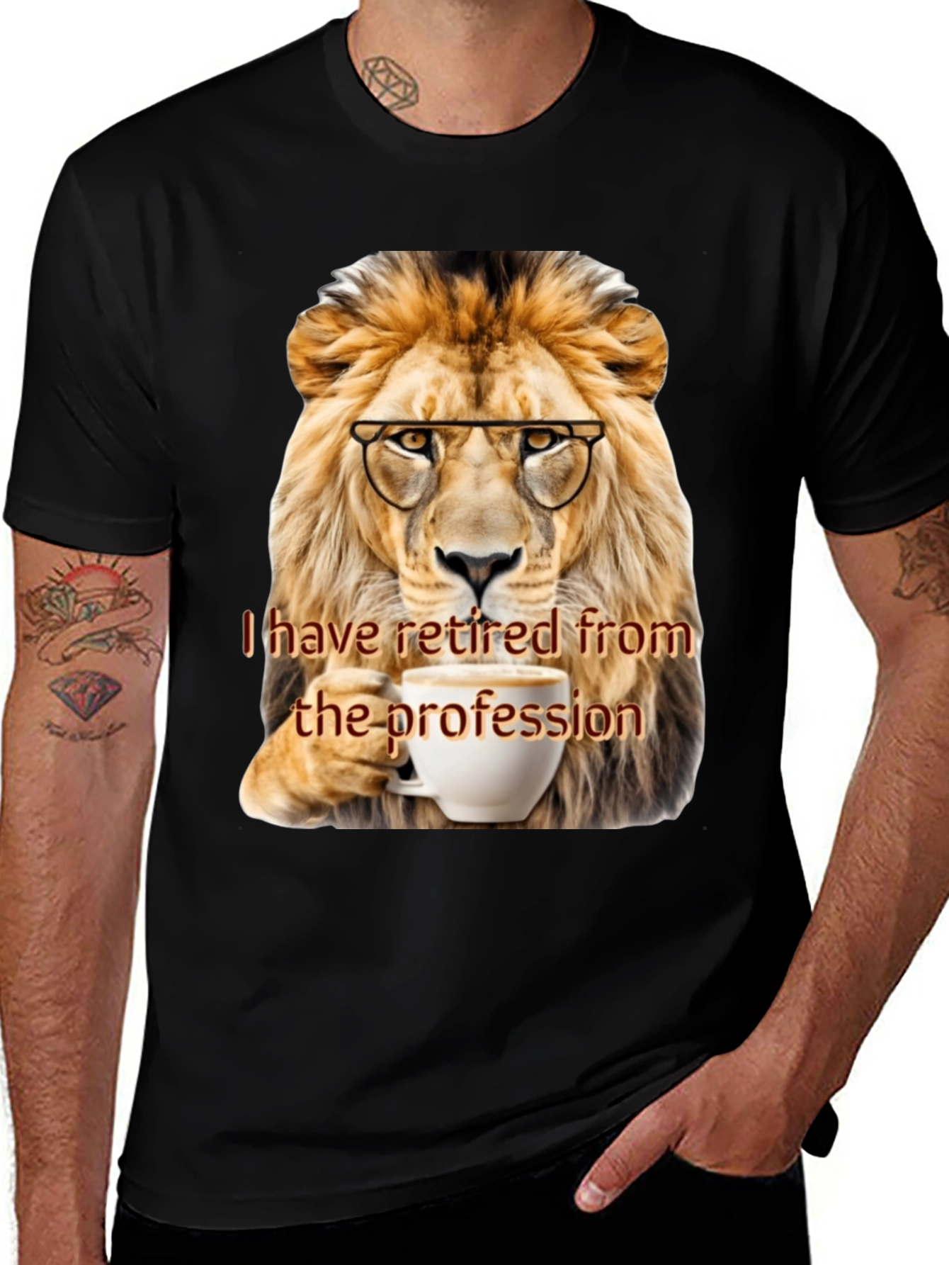 Variant 19 of Retired Lion T-Shirt