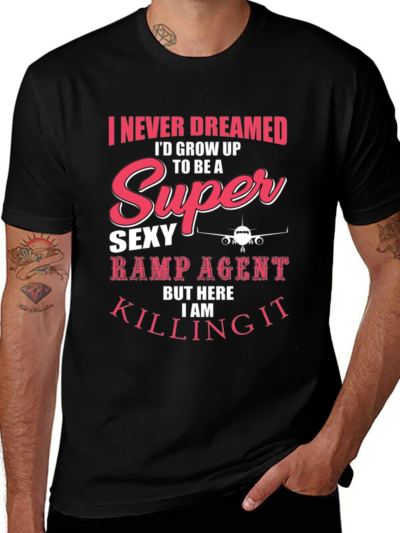 Variant 7 of Funny Ramp Agent T-Shirt - Super Sexy