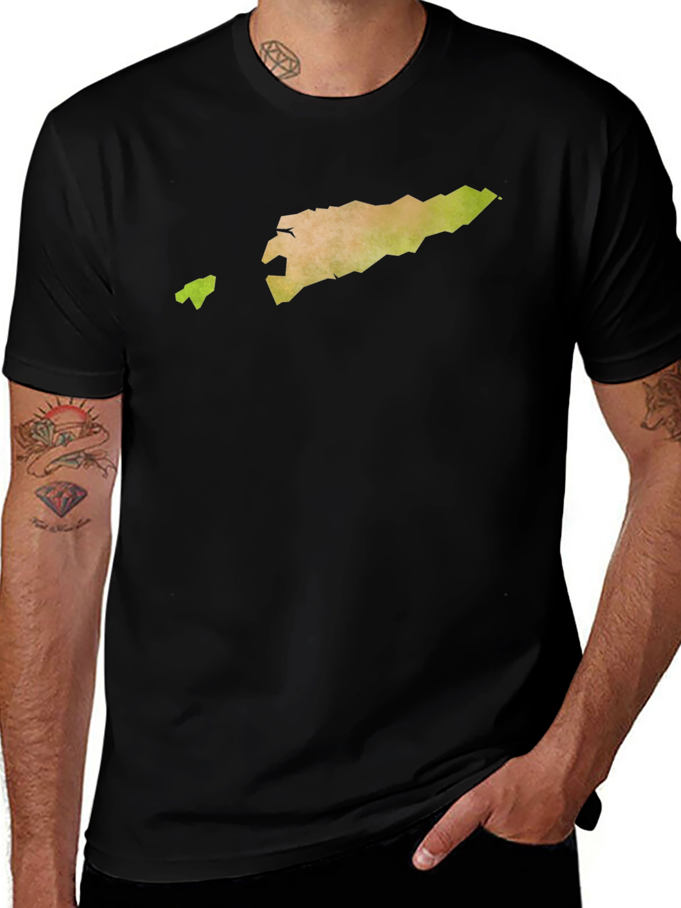 Timor-Leste Map Graphic Tee - Island Pride!