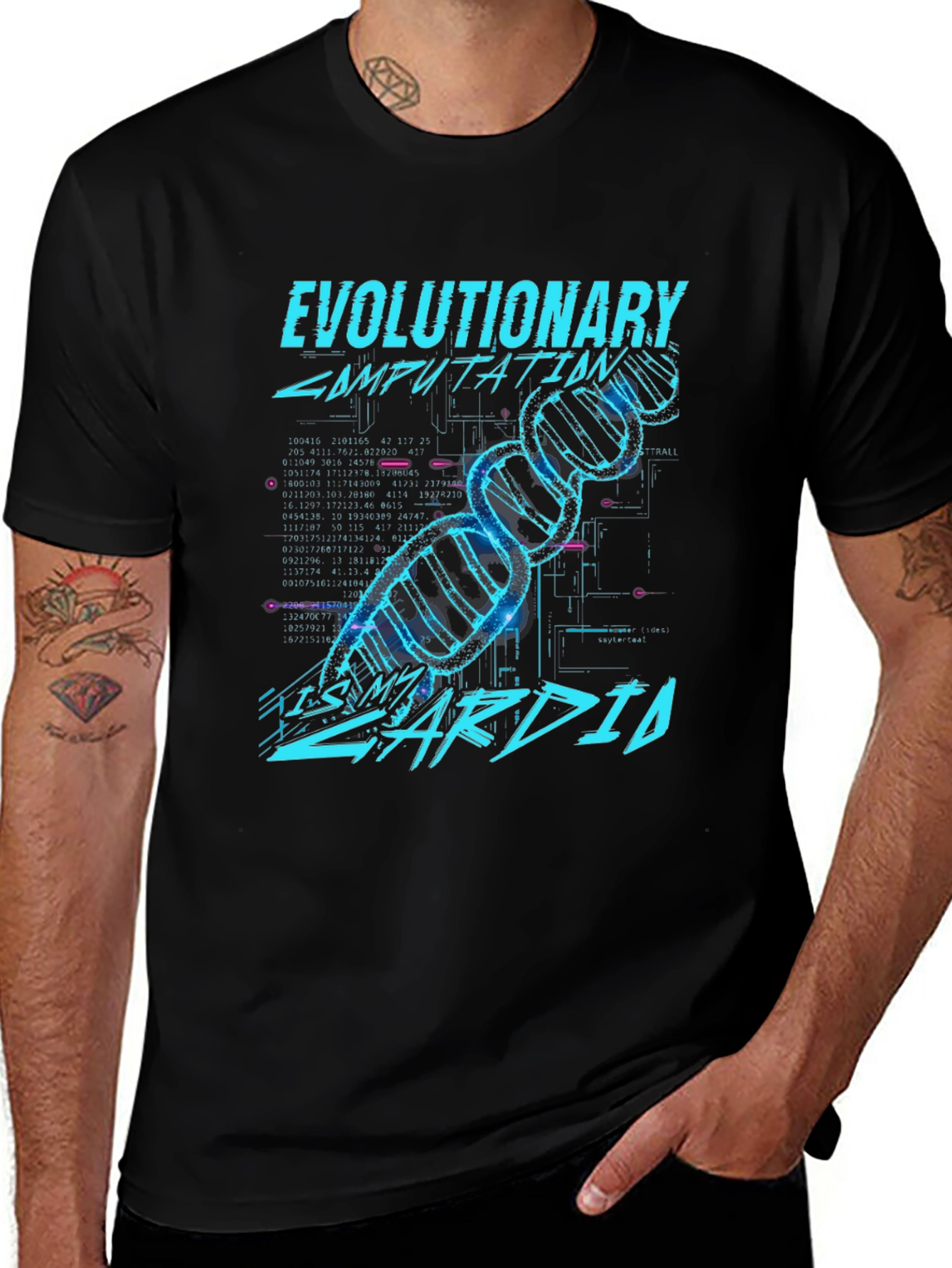 Variant 12 of Evoluationary Computation T-shirt