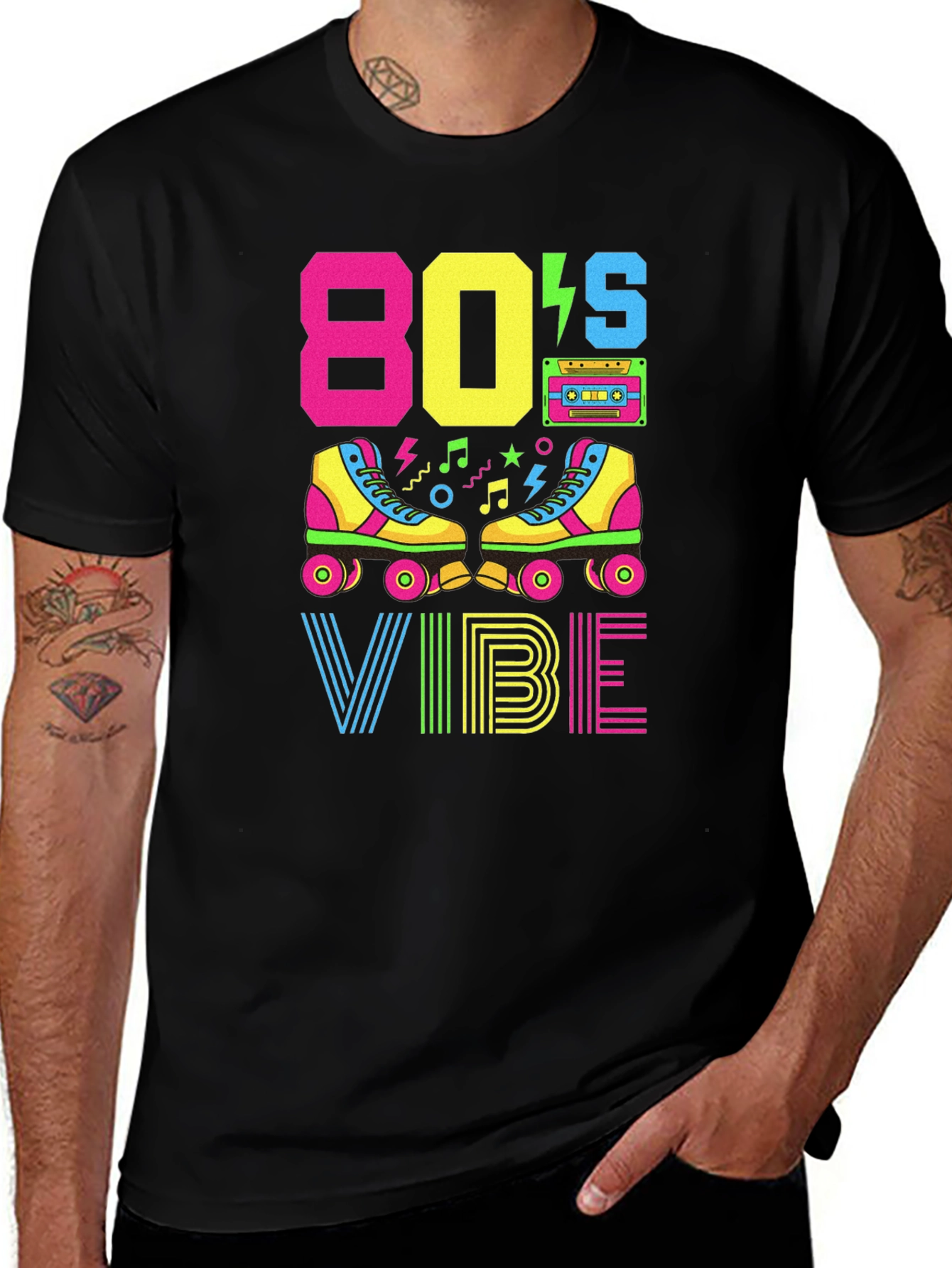 Variant 28 of Retro 80's Vibe Graphic Tee
