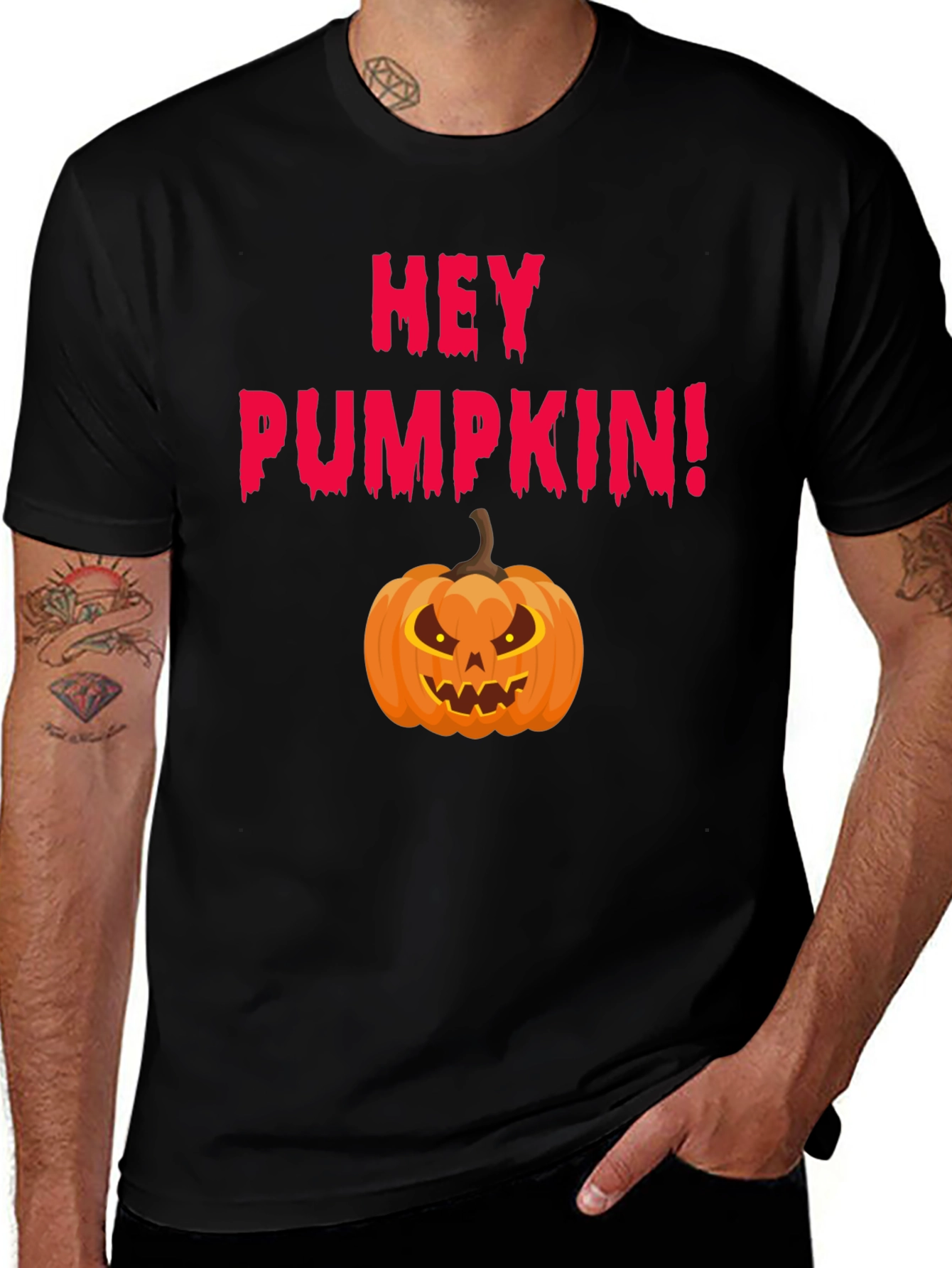 Variant 21 of Hey Pumpkin Halloween T-Shirt