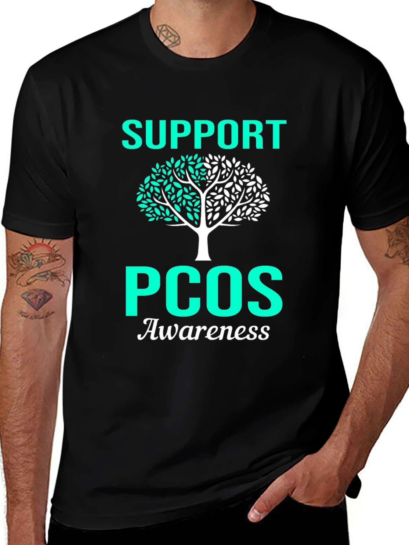 PCOS Awareness Support T-Shirt