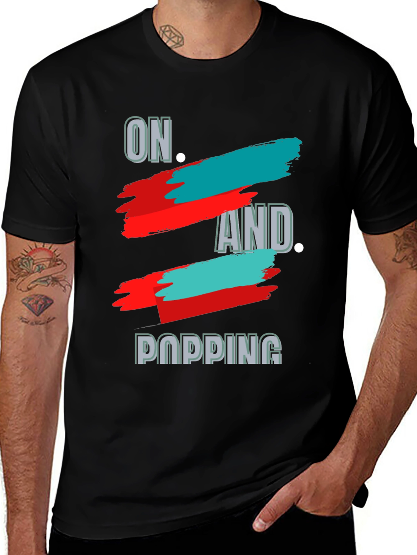 Variant 2 of On and Popping Graphic T-Shirt