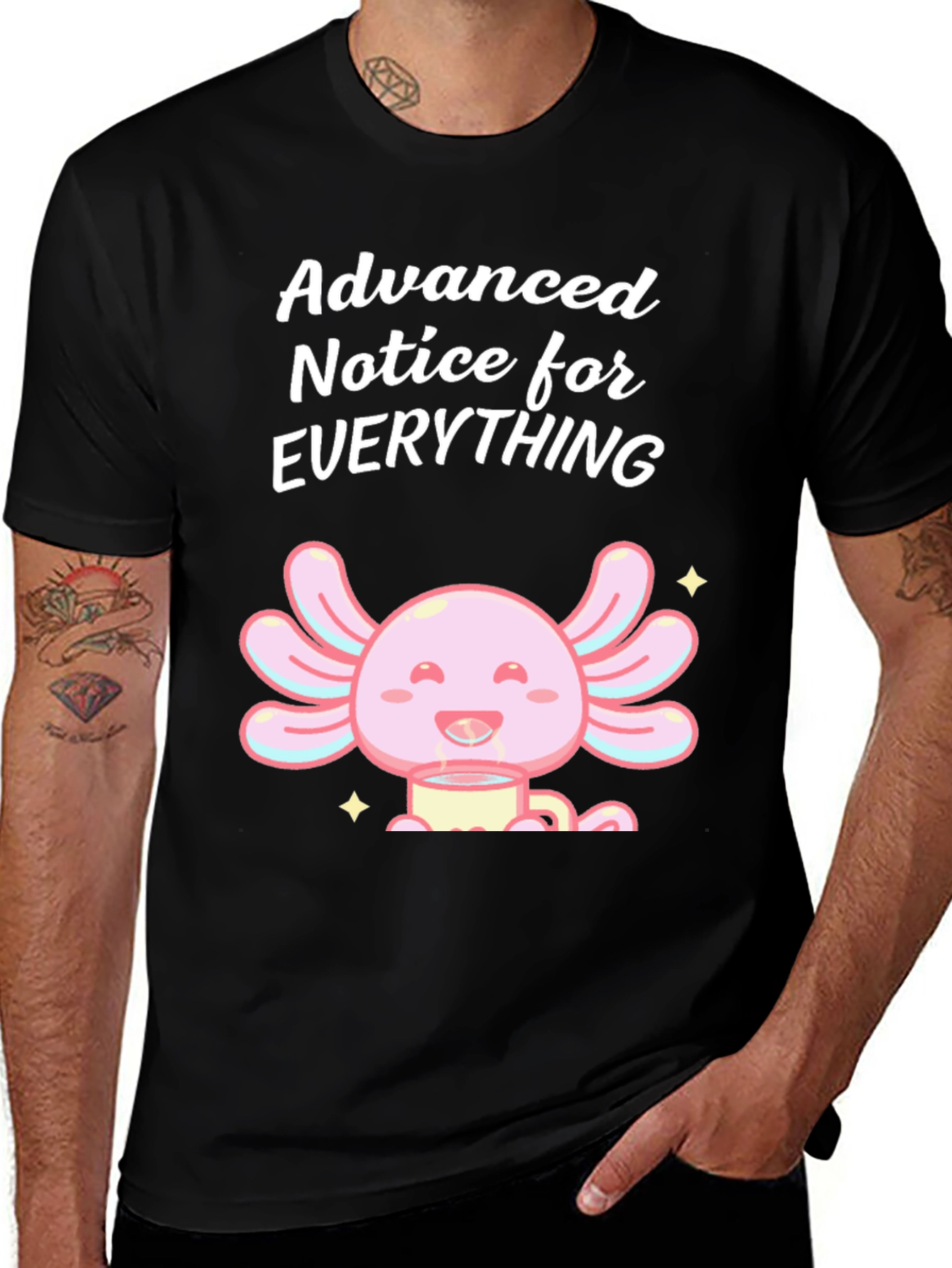 Variant 14 of Advanced Notice Axolotl T-Shirt