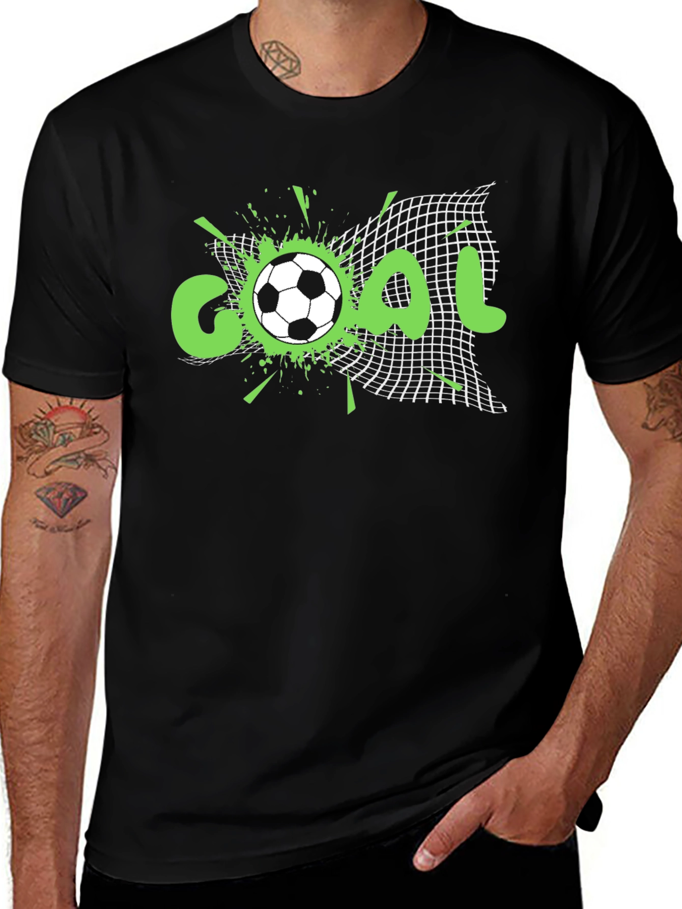 Variant 17 of Soccer Goal T-Shirt