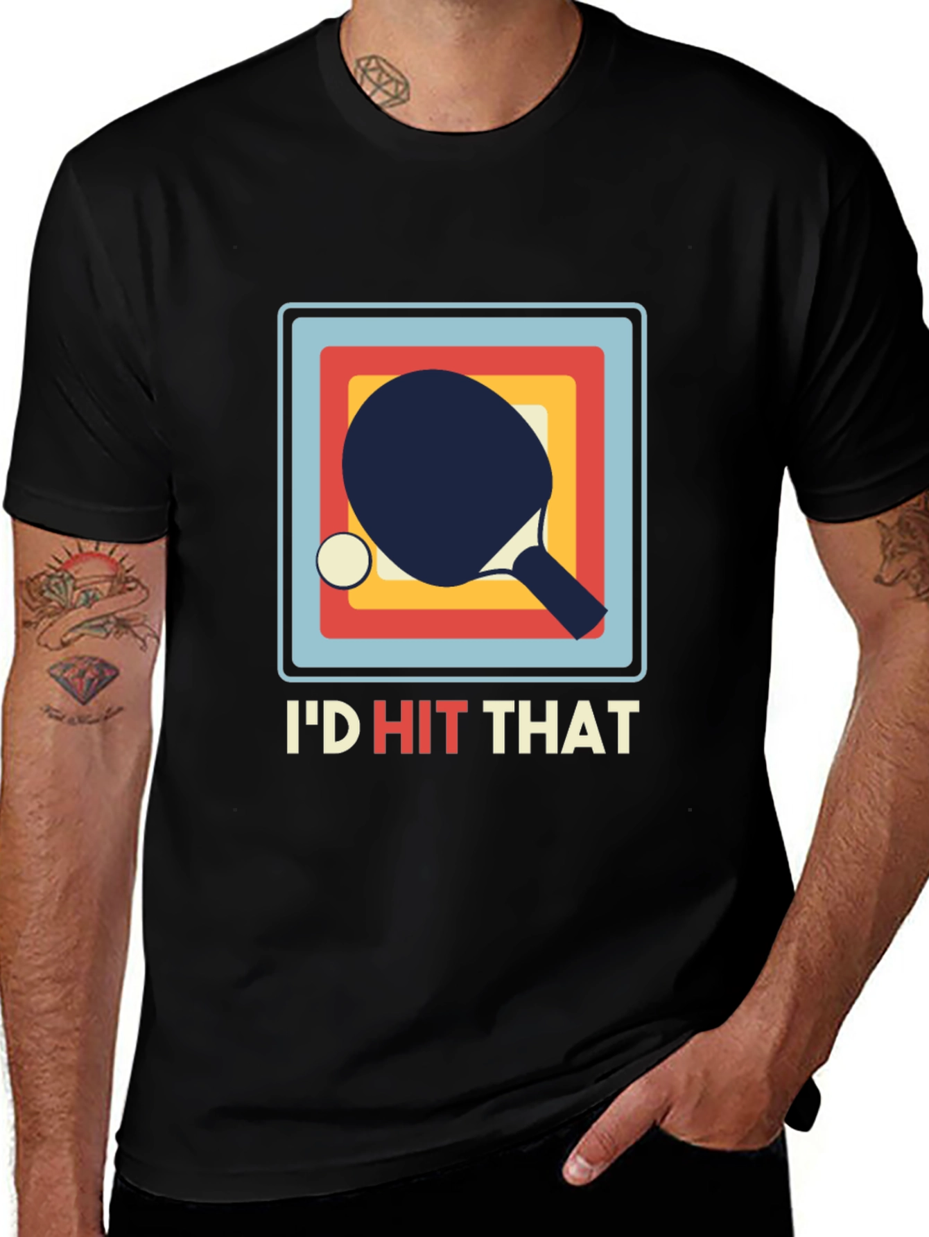 Variant 12 of I'd Hit That Ping Pong T-Shirt