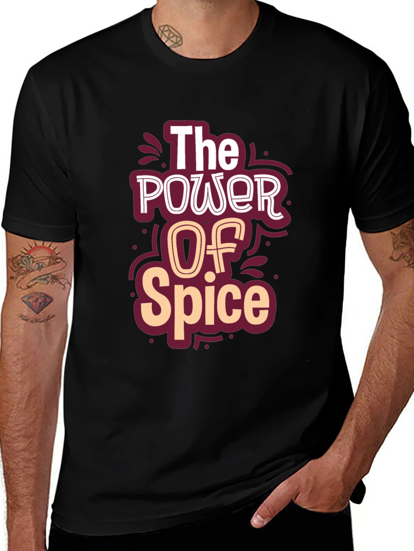 Variant 30 of The Power Of Spice Graphic T-Shirt