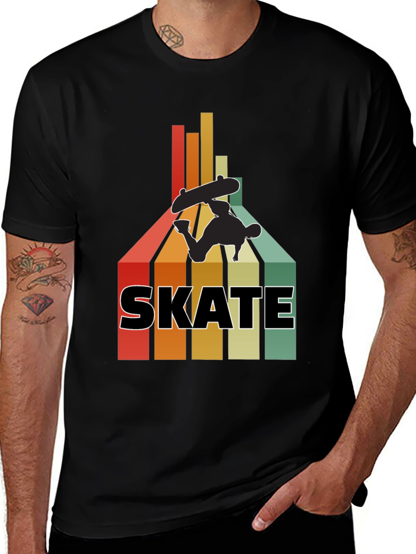 Variant 29 of Retro Skate T-Shirt